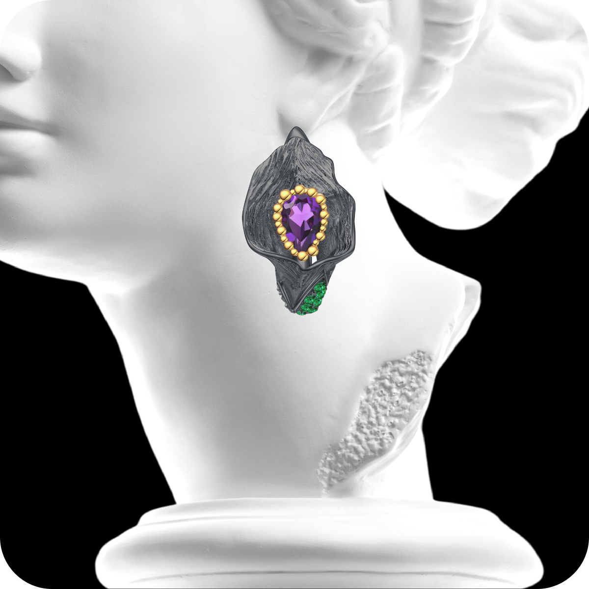 Penrose ♦ Callalil Art Earrings