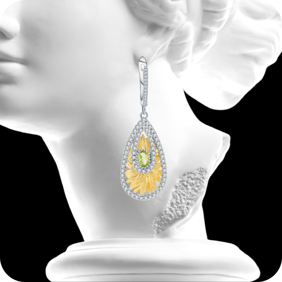 Penrose ♦ Racrima Art Earrings