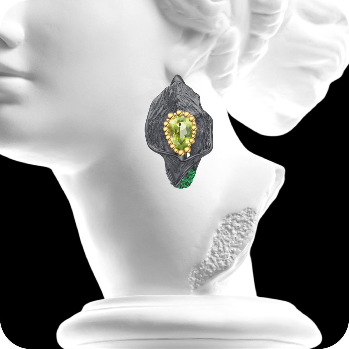 Penrose ♦ Callalil Art Earrings